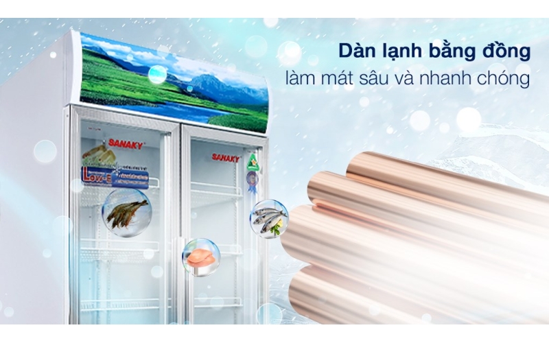 Tủ Mát Sanaky 900 lít Inverter VH-1009HP3