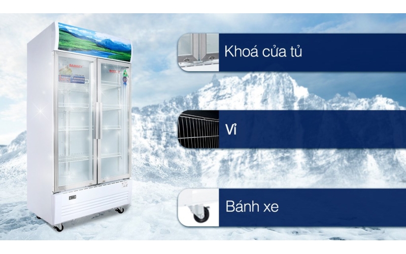 Tủ Mát Sanaky 900 lít Inverter VH-1009HP3
