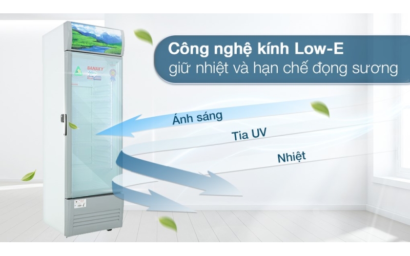 Tủ mát Sanaky Inverter 200 lít VH-258K3L