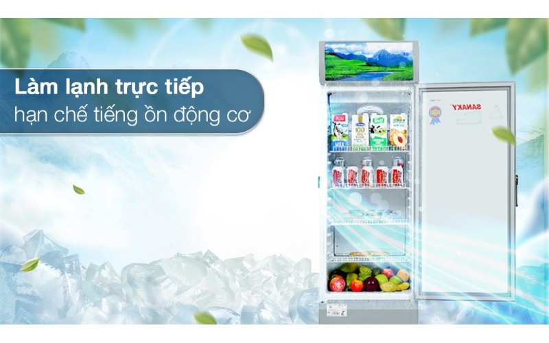 Tủ mát Sanaky Inverter 200 lít VH-258K3L