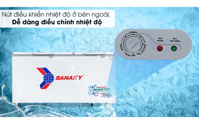 Tủ đông Sanaky Inverter 530 lít VH-6699HY3