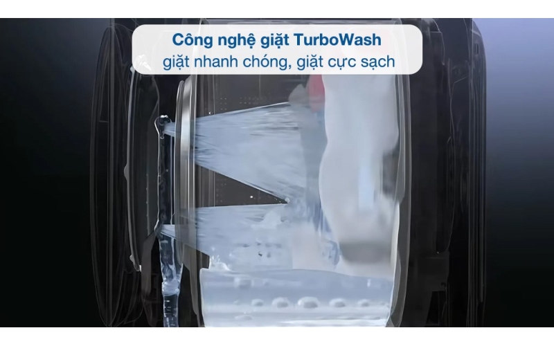 Tháp giặt sấy cao cấp LG WashTower Inverter giặt 14 kg - sấy 10 kg WT1410NHEG 2024