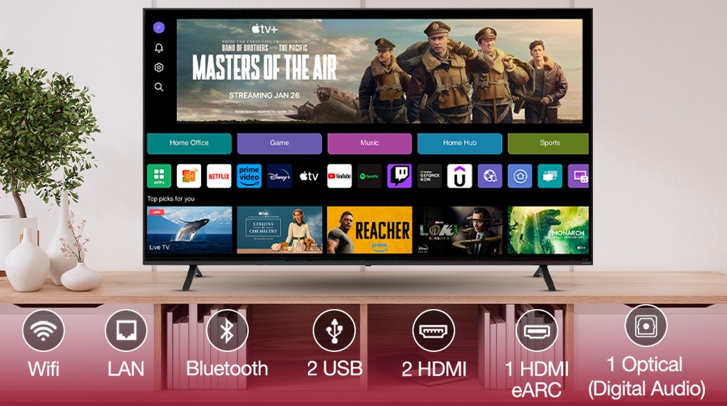 Smart Tivi NanoCell LG 4K 75 inch 75NANO81TSA